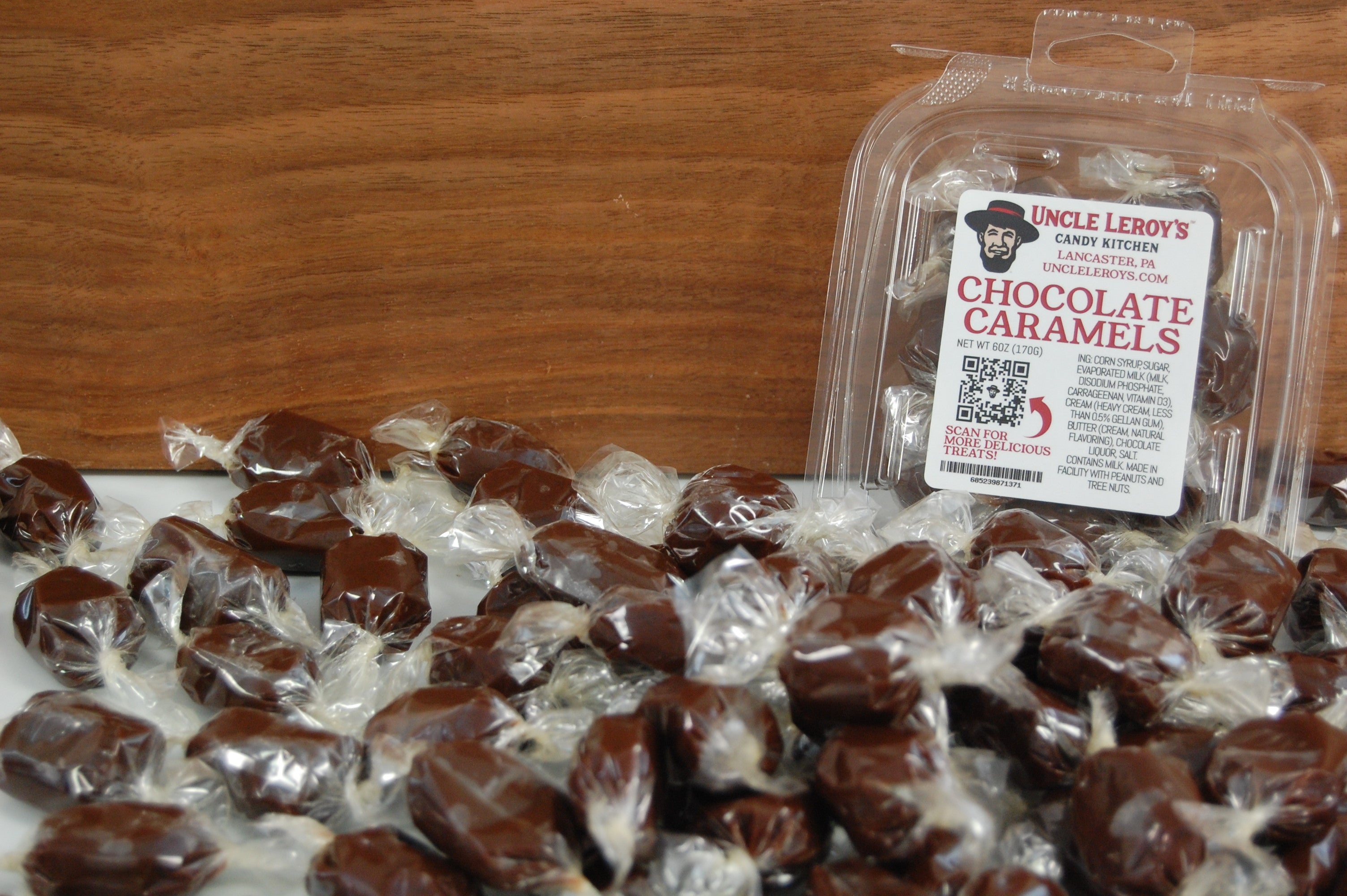 Chocolate Caramels – Uncle Leroy's Candy Kitchen