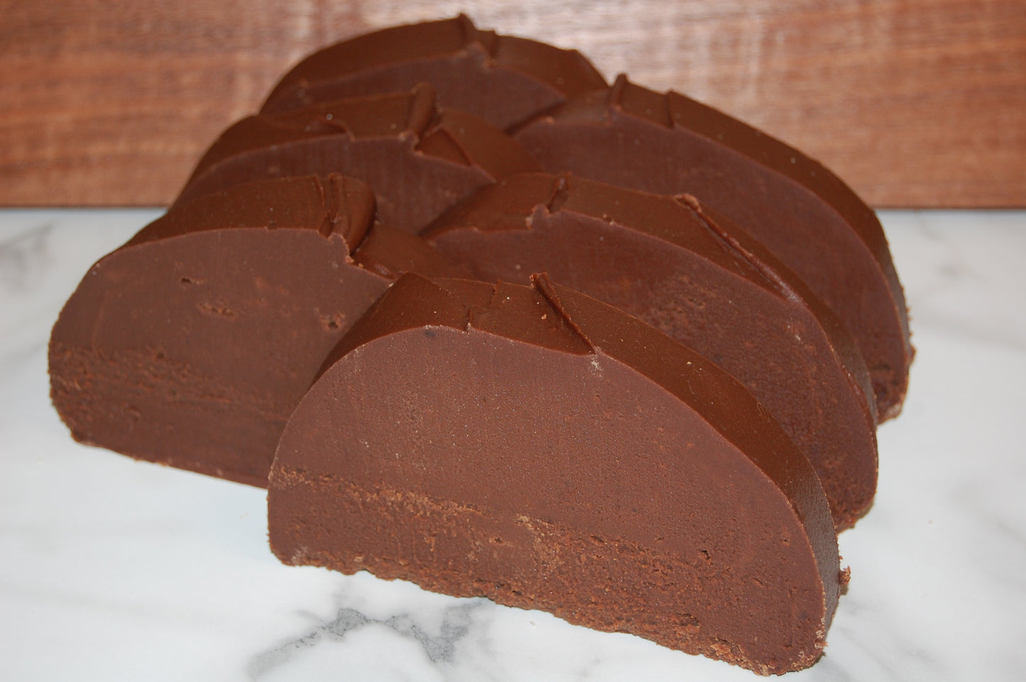 Slice of Double Chocolate Fudge