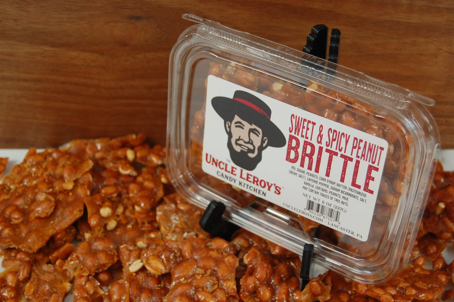 Sweet and Spicy Peanut Brittle